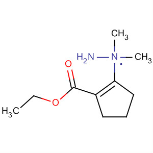 1-Cyclopentene-1-carboxylic acid, 2-(2,2-dimethylhydrazino)-, ethylester