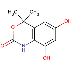 2H-3,1-Benzoxazin-2-one, 1,4-dihydro-6,8-dihydroxy-4,4-dimethyl-