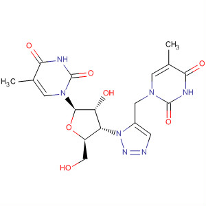 Thymidine,3'-deoxy-3'-[5-[(3,4-dihydro-5-methyl-2,4-dioxo-1(2H)-pyrimidinyl)methyl]-1H-1,2,3-triazol-1-yl]-