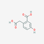 2-(carboxymethyl)-5-hydroxybenzoic Acid