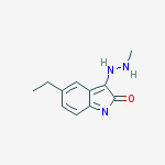 1H-INDOLE-2,3-DIONE,5-ETHYL-,3-(METHYLHYDRAZONE)