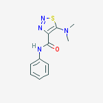 1,2,3-THIADIAZOLE-4-CARBOXAMIDE,5-(DIMETHYLAMINO)-N-PHENYL-