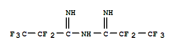 (1E)-N-[(1Z)-1-amino-2,2,3,3,3-pentafluoropropylidene]-2,2,3,3,3-pentafluoropropanimidamide