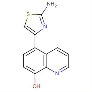 8-Quinolinol, 5-(2-amino-4-thiazolyl)-