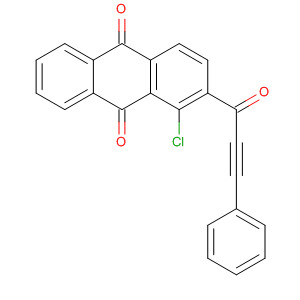 9,10-Anthracenedione, 1-chloro-2-(1-oxo-3-phenyl-2-propynyl)-