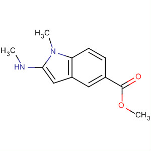 1H-Indole-5-carboxylic acid, 1-methyl-2-(methylamino)-, methyl ester