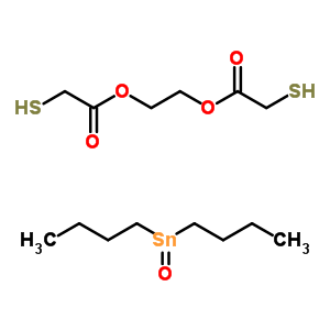 Dibutyl(oxo)tin;2-(2-sulfanylacetyl)oxyethyl 2-sulfanylacetate