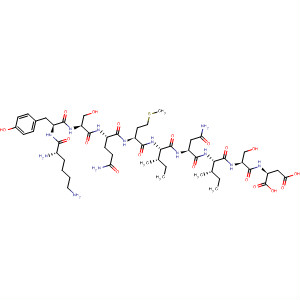 L-Aspartic acid,L-lysyl-L-tyrosyl-L-seryl-L-glutaminyl-L-methionyl-L-isoleucyl-L-asparaginyl-L-isoleucyl-L-seryl-