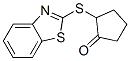 2-(Benzothiazol-2-ylthio)-1-cyclopentanone
