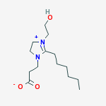 1-(2-carboxylatoethyl)-2-hexyl-4,5-dihydro-3-(2-hydroxyethyl)-1H-imidazolium