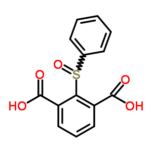 2-(benzenesulfinyl)benzene-1,3-dicarboxylic Acid
