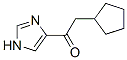 2-Cyclopentyl-1-(1H-imidazol-4-yl)ethanone