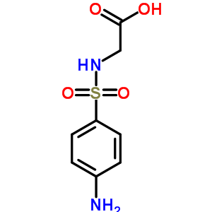 Sodium;2-[(4-aminophenyl)sulfonylamino]acetic Acid