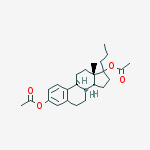 (17-acetyloxy-13-methyl-17-propyl-7,8,9,11,12,14,15,16-octahydro-6h-cyclopenta[a]phenanthren-3-yl) Acetate