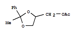 (2-methyl-2-phenyl-1,3-dioxolan-4-yl)methyl acetate