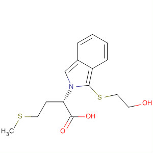 2H-Isoindole-2-acetic acid,1-[(2-hydroxyethyl)thio]-a-[2-(methylthio)ethyl]-, (S)-