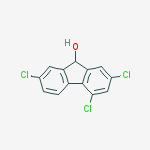 2,4,7-trichloro-9H-fluoren-9-ol