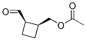 Cyclobutanecarboxaldehyde,2-[(acetyloxy)methyl]-, (1R,2S)-