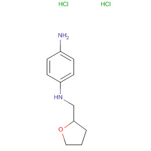 1,4-Benzenediamine, N-[(tetrahydro-2-furanyl)methyl]-, dihydrochloride