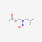 [Isobutyl(nitroso)amino]methyl acetate
