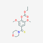 [2,6-dimethoxy-4-(morpholine-4-carbothioyl)phenyl] Ethyl Carbonate