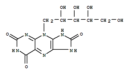 4H-Imidazo[4,5-g]pteridine,D-ribitol deriv.