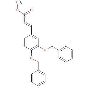 2-Propenoic acid, 3-[3,4-bis(phenylmethoxy)phenyl]-, methyl ester