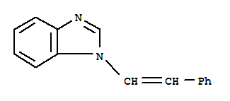 1-(2-phenylethenyl)-1H-benzimidazole