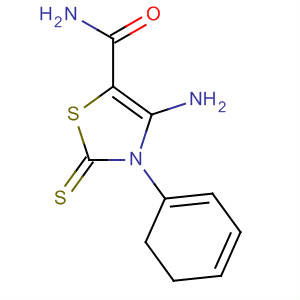 5-Thiazolecarboxamide, 4-amino-2,3-dihydro-3-phenyl-2-thioxo-