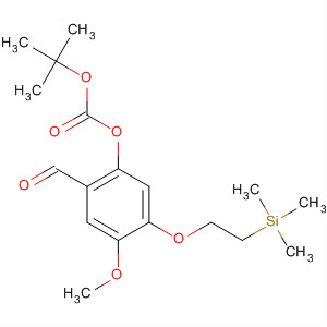 Carbonic acid, 1,1-dimethylethyl2-formyl-4-methoxy-5-[2-(trimethylsilyl)ethoxy]phenyl ester