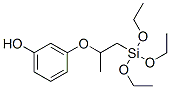 3-[1-Methyl-2-(triethoxysilyl)ethoxy]phenol