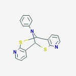 13-phenyl-5H,11H-5,11-epimino[1,5]dithiocino[2,3-b:6,7-b']dipyridine