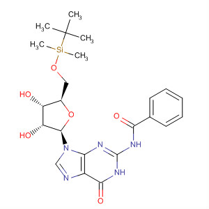 Guanosine, N-benzoyl-5'-O-[(1,1-dimethylethyl)dimethylsilyl]-