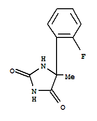 5-(2-fluorophenyl)-5-methylimidazolidine-2,4-dione