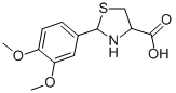 2-(3,4-DIMETHOXYPHENYL)-1,3-THIAZOLIDINE-4-CARBOXYLIC ACID