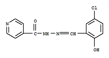 N'-[(3-chloro-6-oxocyclohexa-2,4-dien-1-ylidene)methyl]pyridine-4-carbohydrazide