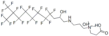 (2-carboxyethyl)-3-[[4,4,5,5,6,6,7,7,8,8,9,9,10,11,11,11-hexadecafluoro-2-hydroxy-10-(trifluoromethyl)undecyl]amino]propyldimethylammonium hydroxide