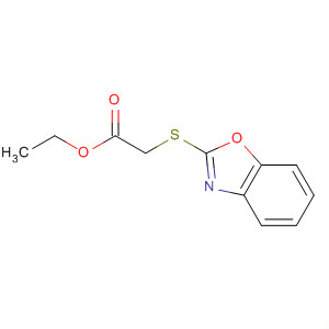 Acetic acid, (2-benzoxazolylthio)-, ethyl ester