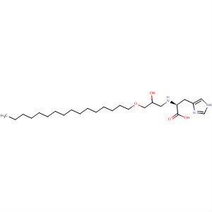 L-Histidine, N-[3-(hexadecyloxy)-2-hydroxypropyl]-