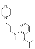 Piperazine, 1-(3-(N-(2-isopropylthiophenyl)-N-methylamino)propyl)-1-me thyl-