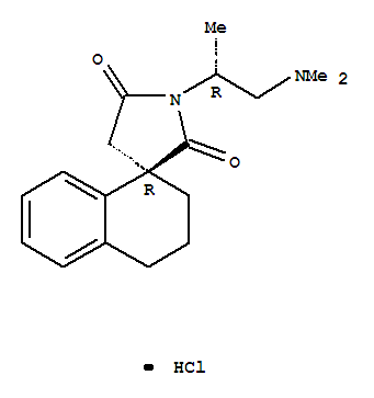 (1S)-1'-[(1R)-2-(dimethylamino)-1-methylethyl]-3,4-dihydro-2H,2'H,5'H-spiro[naphthalene-1,3'-pyrrolidine]-2',5'-dione hydrochloride