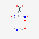 2-(dimethylamino)ethanol;3,5-dinitrobenzoic Acid