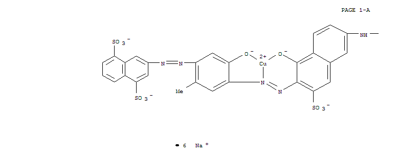 Cuprate(6-), [μ-[[3,3-[iminobis[(1-hydroxy-3-sulfo-6,2-naphthalenediyl)azo(5-hydroxy-2-methyl-4,1-phenylene)azo]]bis[1,5-naphthalenedisulfonato]] (10-)]]di-, hexasodium