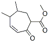 5,6-Dimethyl-2-oxo-3-cycloheptene-1-carboxylic acid methyl ester