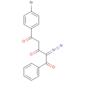 1,3,5-Pentanetrione, 5-(4-bromophenyl)-2-diazo-1-phenyl-