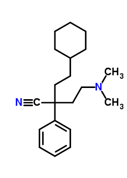 4-cyclohexyl-2-[2-(dimethylamino)ethyl]-2-phenylbutanenitrile