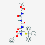 tert-butyl N-[(benzyloxy)carbonyl]-S-tritylcysteinylglycylglycylglycinate