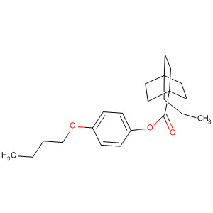 Bicyclo[2.2.2]octane-1-carboxylic acid, 4-propyl-, 4-butoxyphenyl ester