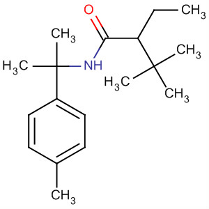 Butanamide, 2-ethyl-3,3-dimethyl-N-[1-methyl-1-(4-methylphenyl)ethyl]-