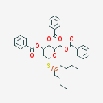 (3,4-dibenzoyloxy-6-dibutylarsanylsulfanyloxan-2-yl)methyl Benzoate